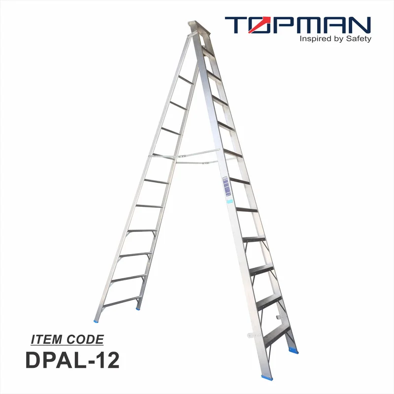 Topman Aluminum 12-Step Dual Purpose Ladder (DPAL-12)