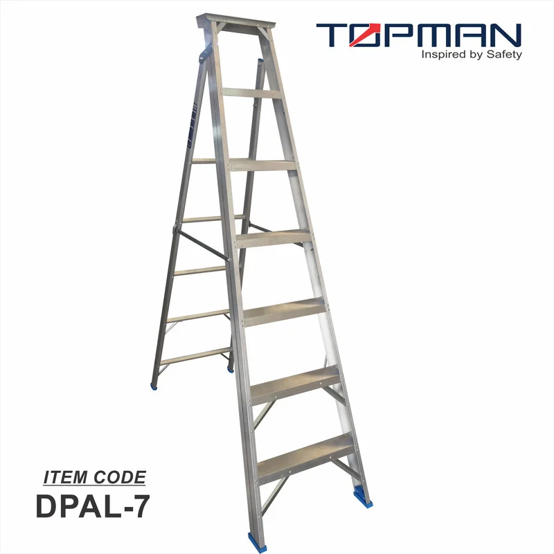 Topman Aluminum 7-Step Dual Purpose Ladder (DPAL-7)