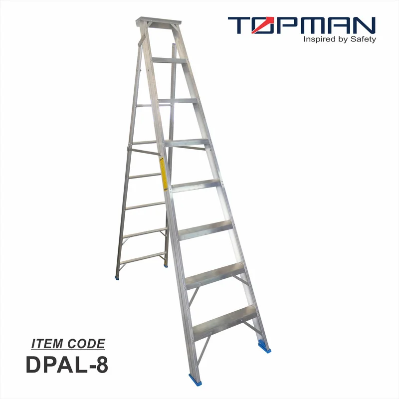 Topman Aluminum 8-Step Dual Purpose Ladder (DPAL-8)