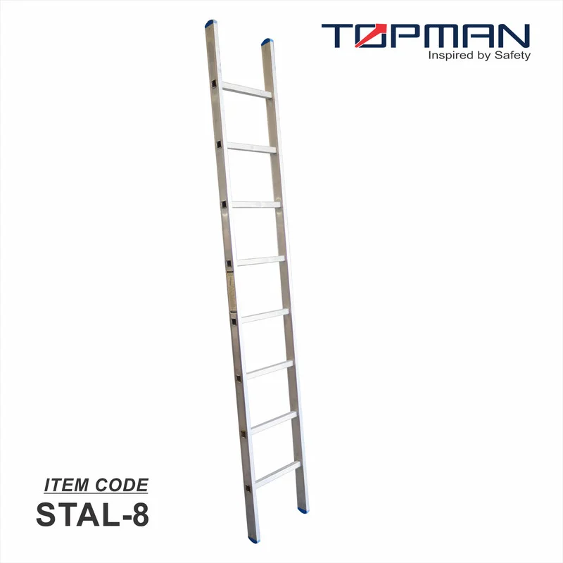 Topman Straight Aluminium Ladder - 8 Steps