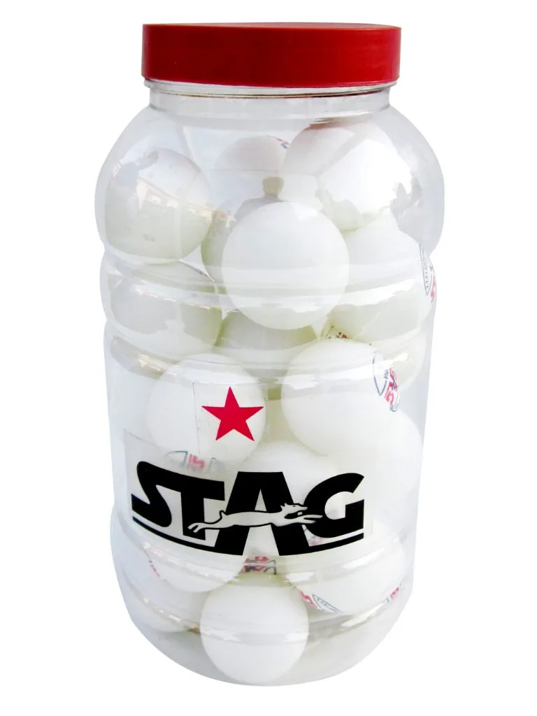 Stag TTBA-1120D Table Tennis Ball One Star - Pack Of 30