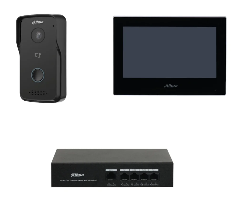 Video Intercom KIT-IP Indoor Monitor & Villa Station-DHI-KTP03