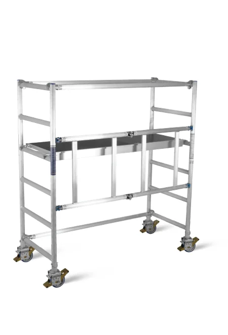 Topman ALUMINIUM FOLDING MOBILE SCAFFOLDING (AFMS - 2mtr)