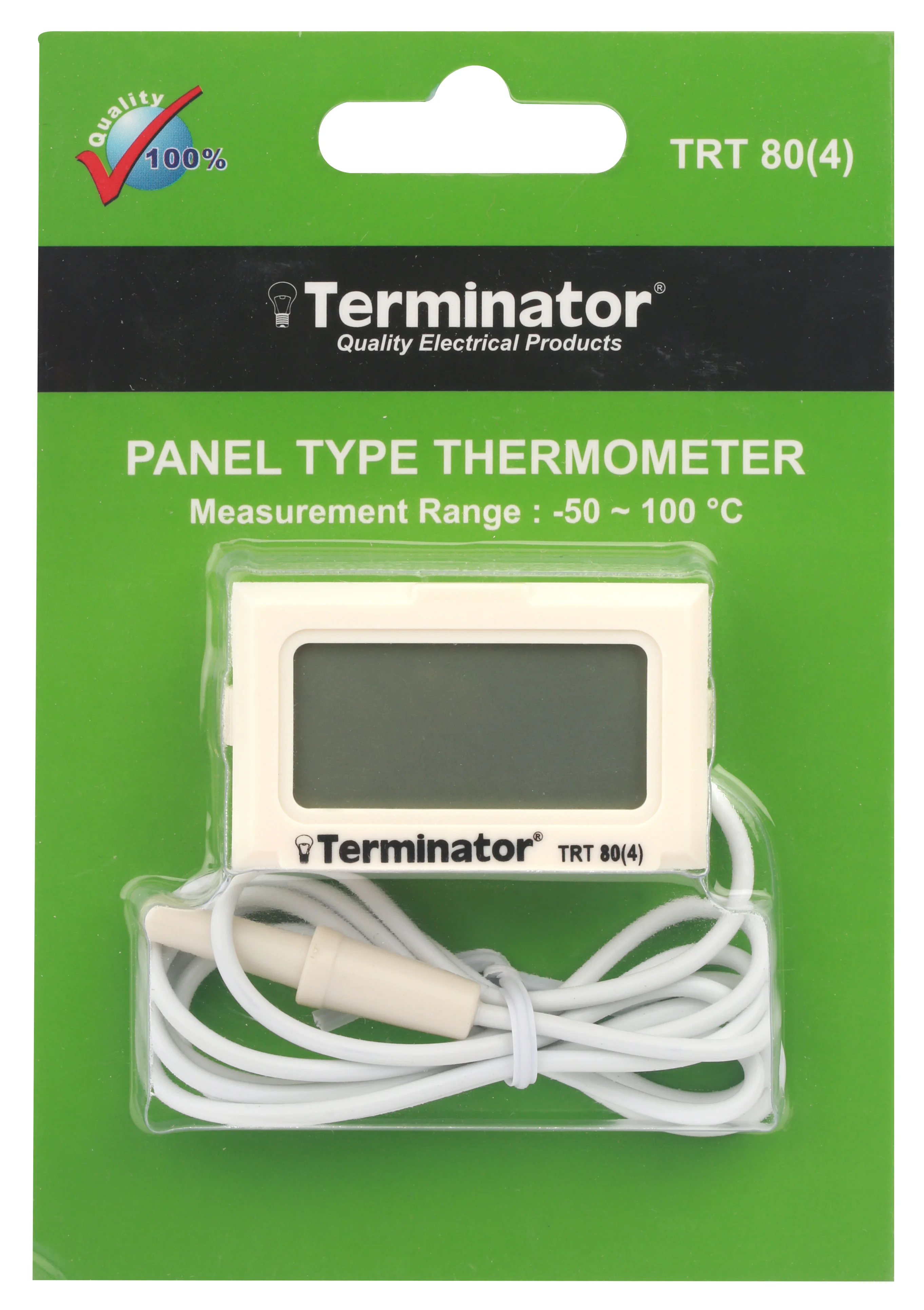 TERMINATOR Refrigerator Thermometer (Off White Color)