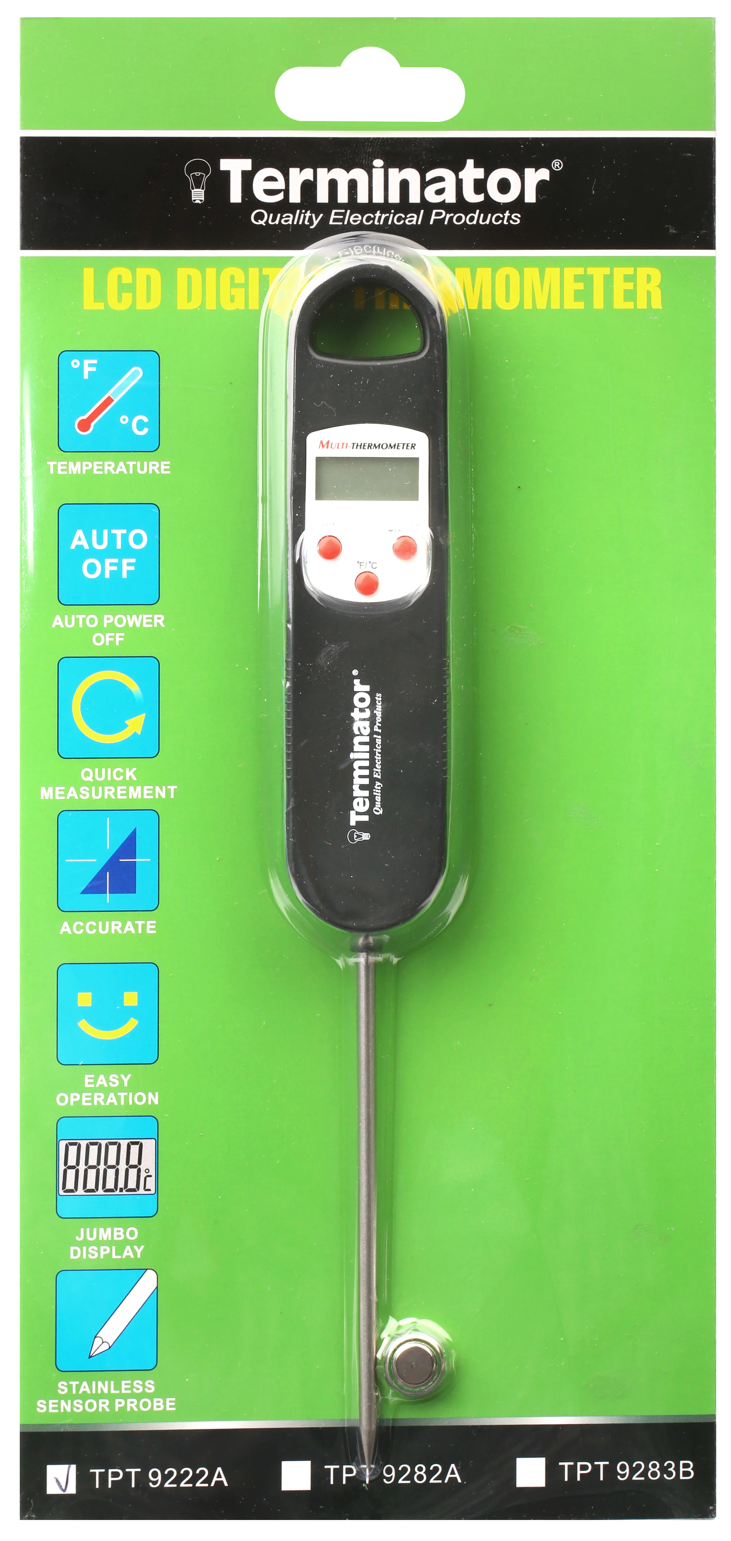 TERMINATOR Thermometer Foldable (-50oC~ +300oC)