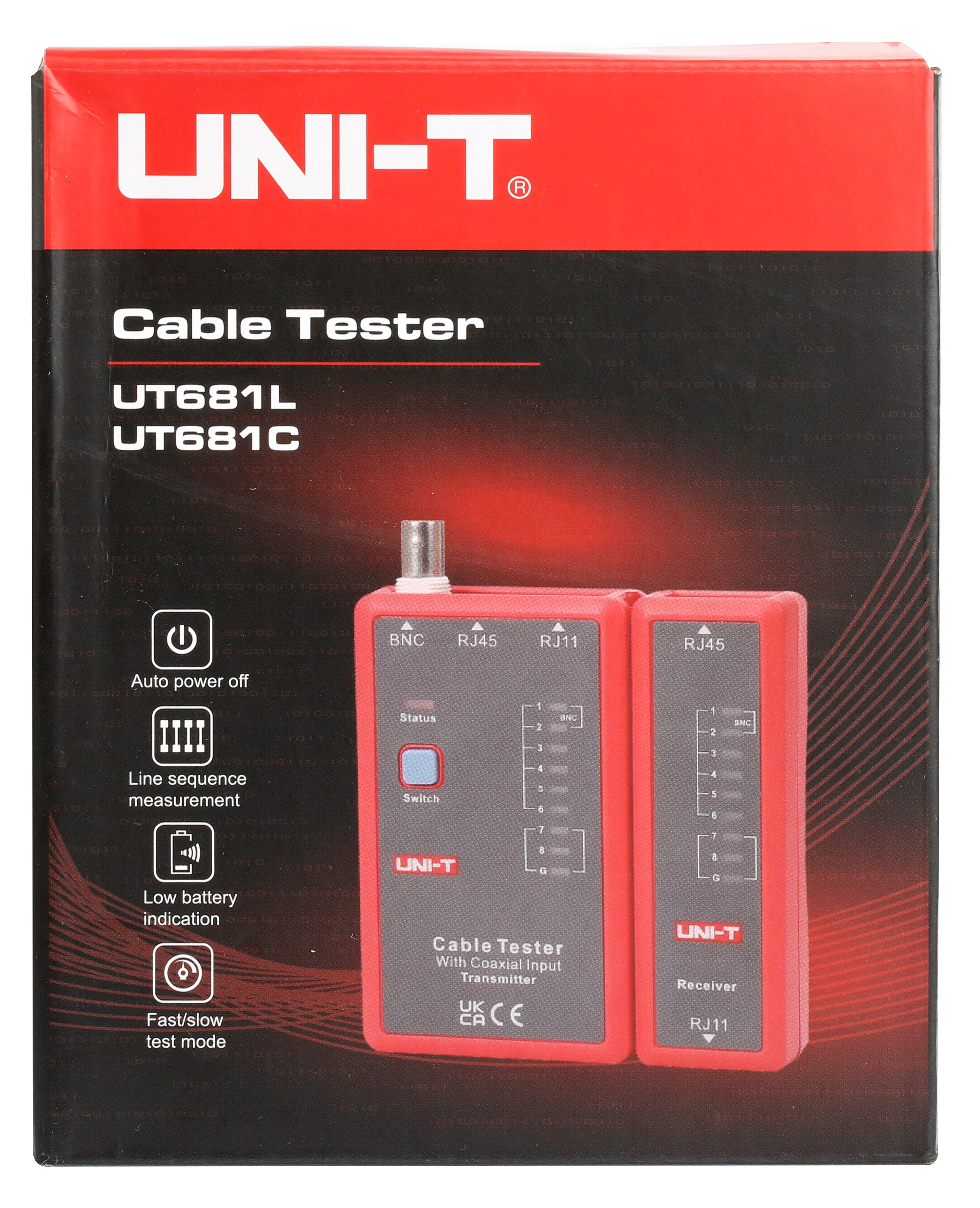 TERMINATOR Wire Tester RJ 45/RJ 11/BNC