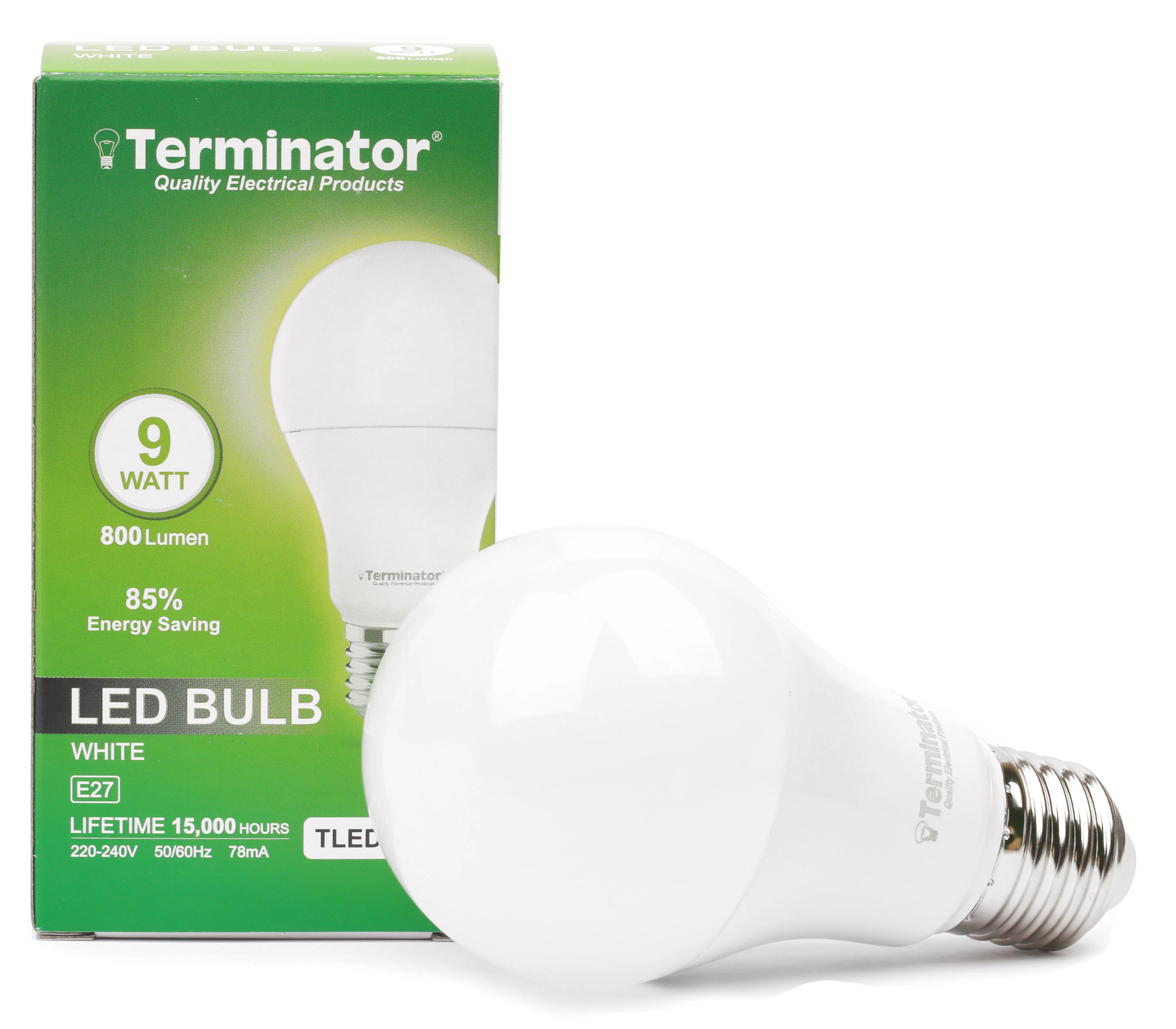 TERMINATOR LED Bulb 9 W Day Light E27