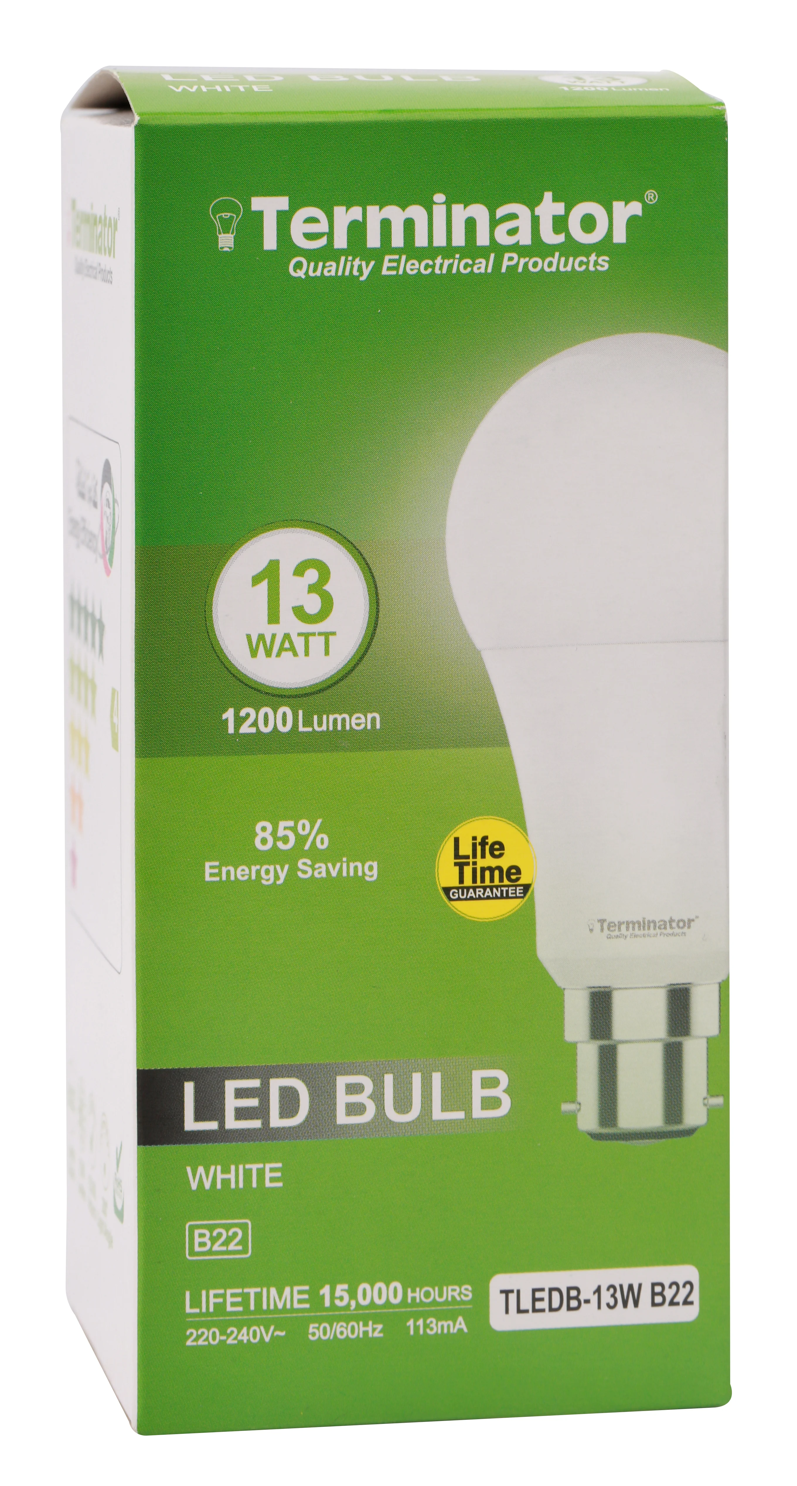 TERMINATOR LED Bulb 13W Day Light B22