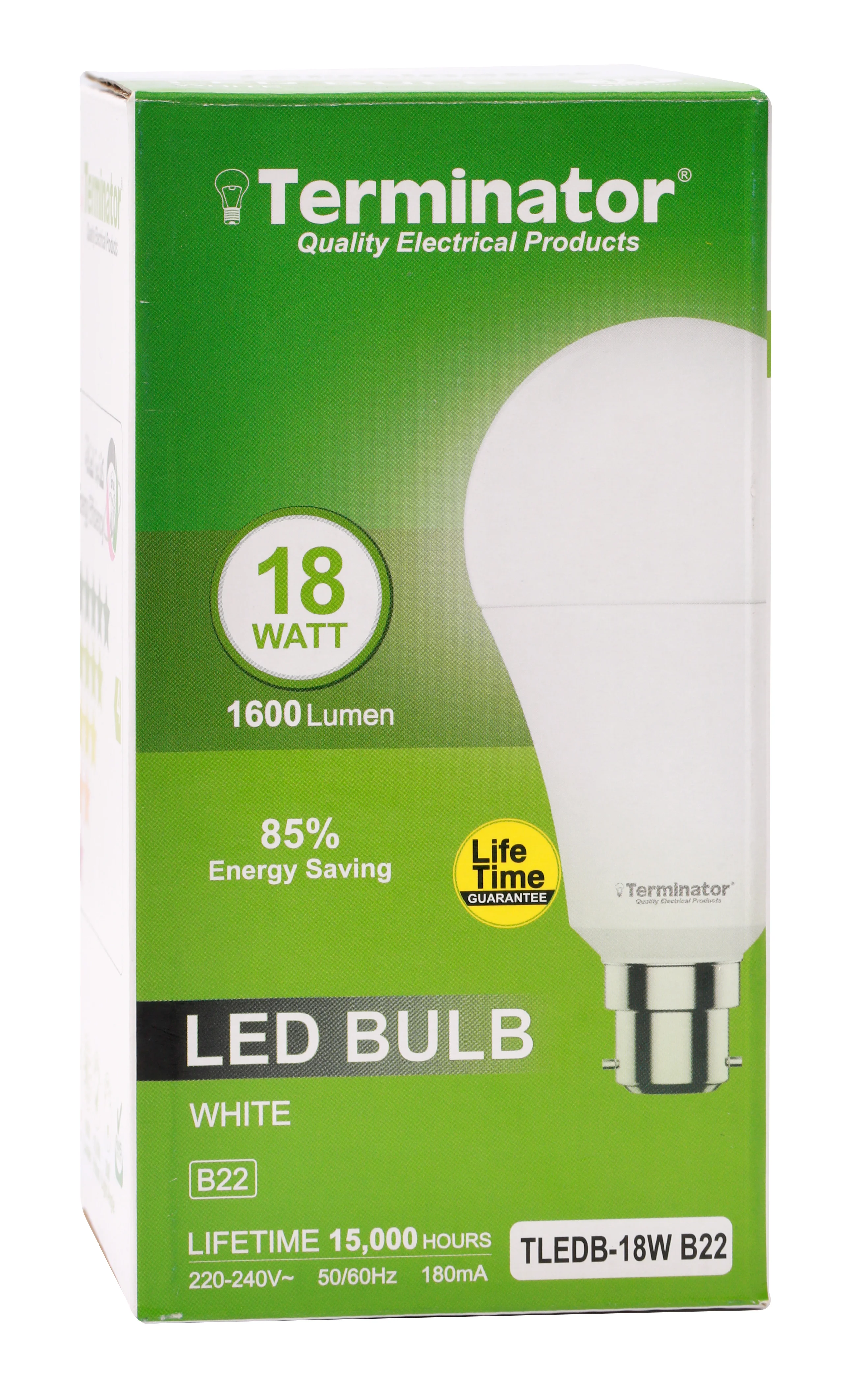 TERMINATOR LED Bulb 18W Day Light B22