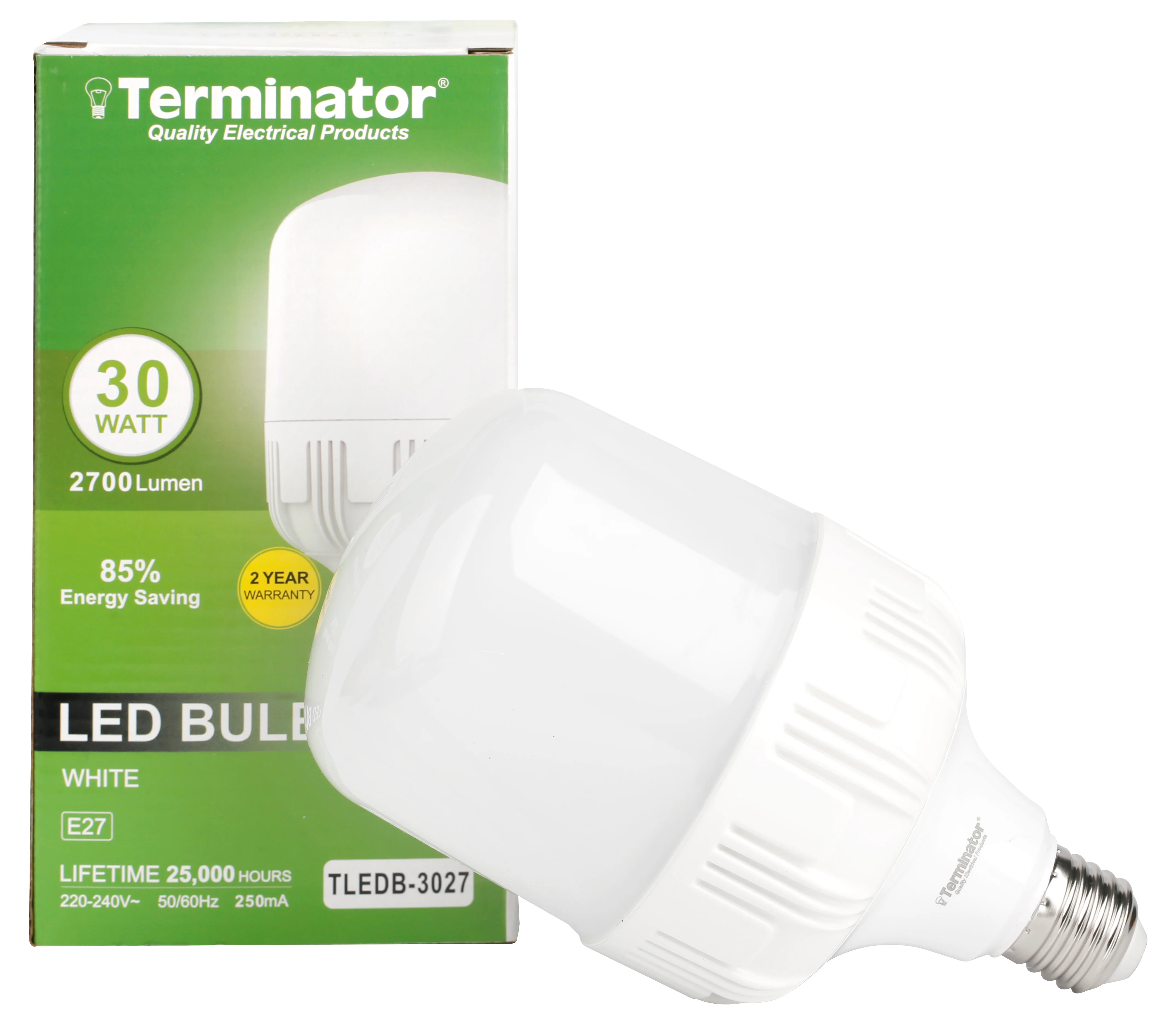 TERMINATOR LED Bulb 30W Day Light E27 T Shape