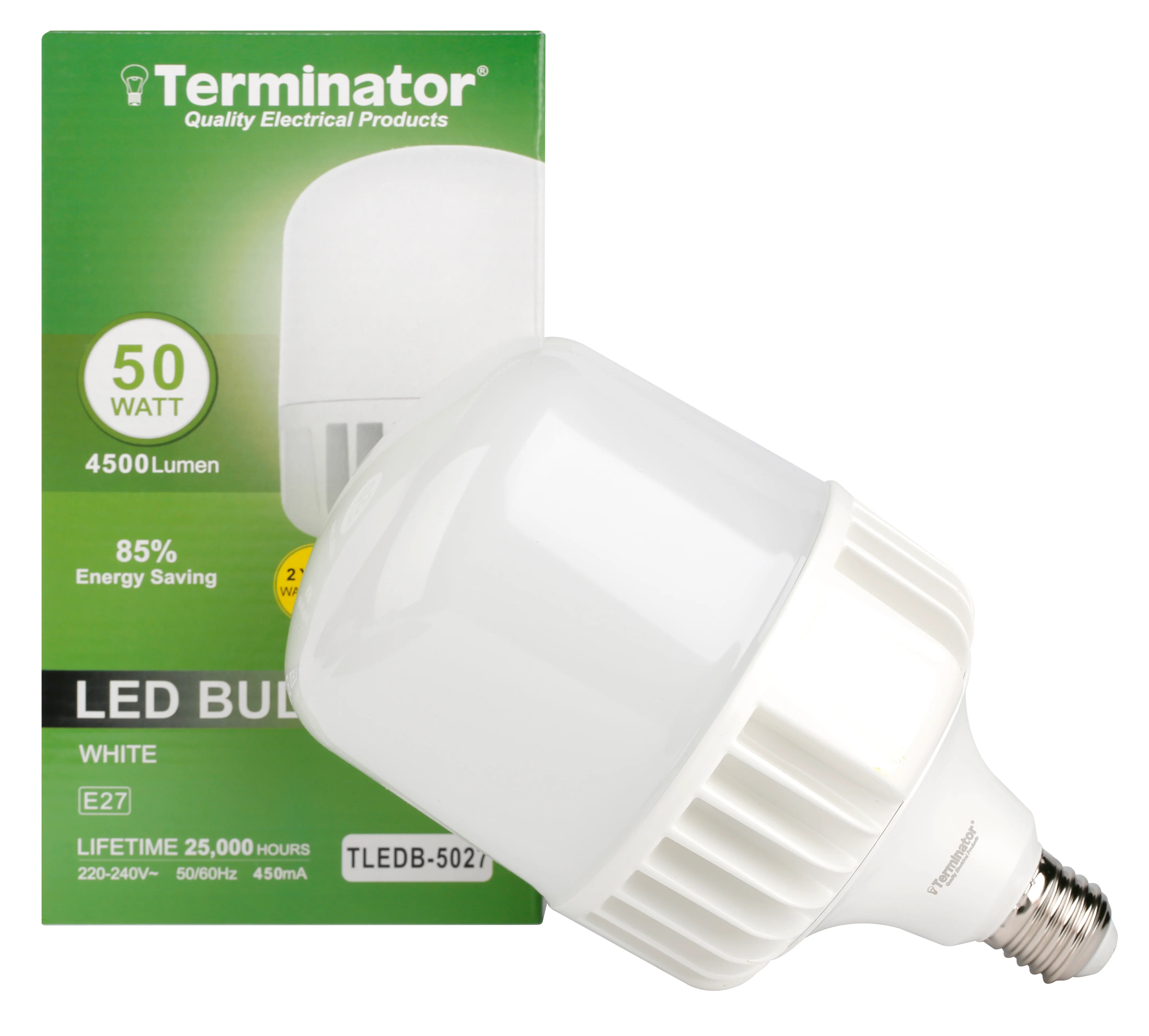 TERMINATOR LED Bulb 50W Day Light E27 T Shape