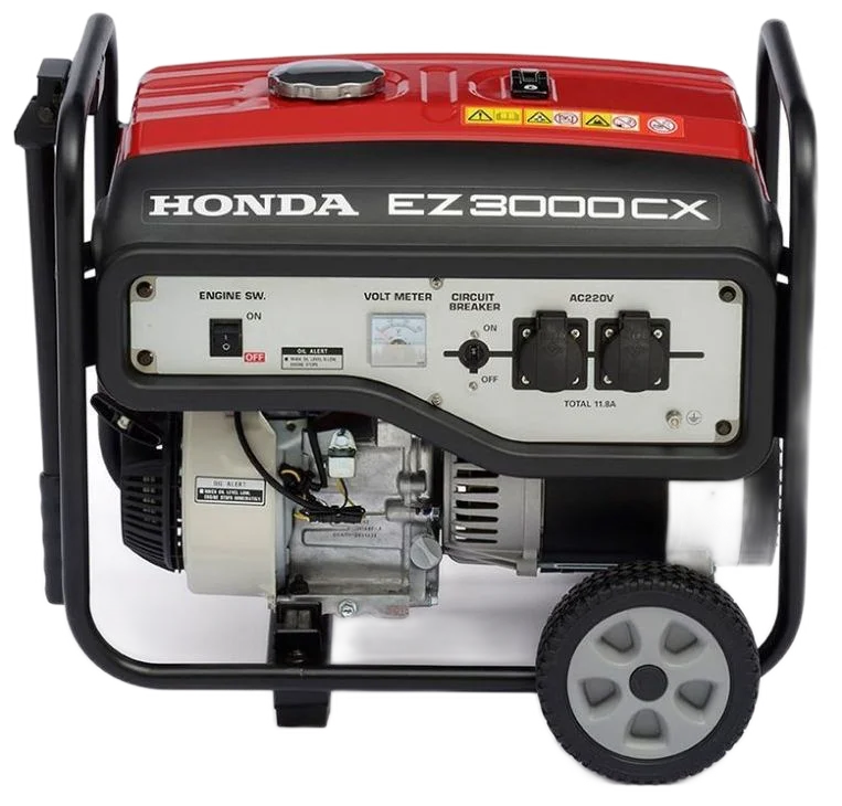 Honda EZ3000CX 2.5 KVA Recoil start only With Wheels