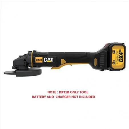 DANUBE CAT (DX31B) 18V BRUSHLESS ANGLE GRINDER -125MM, BARE MACHINE