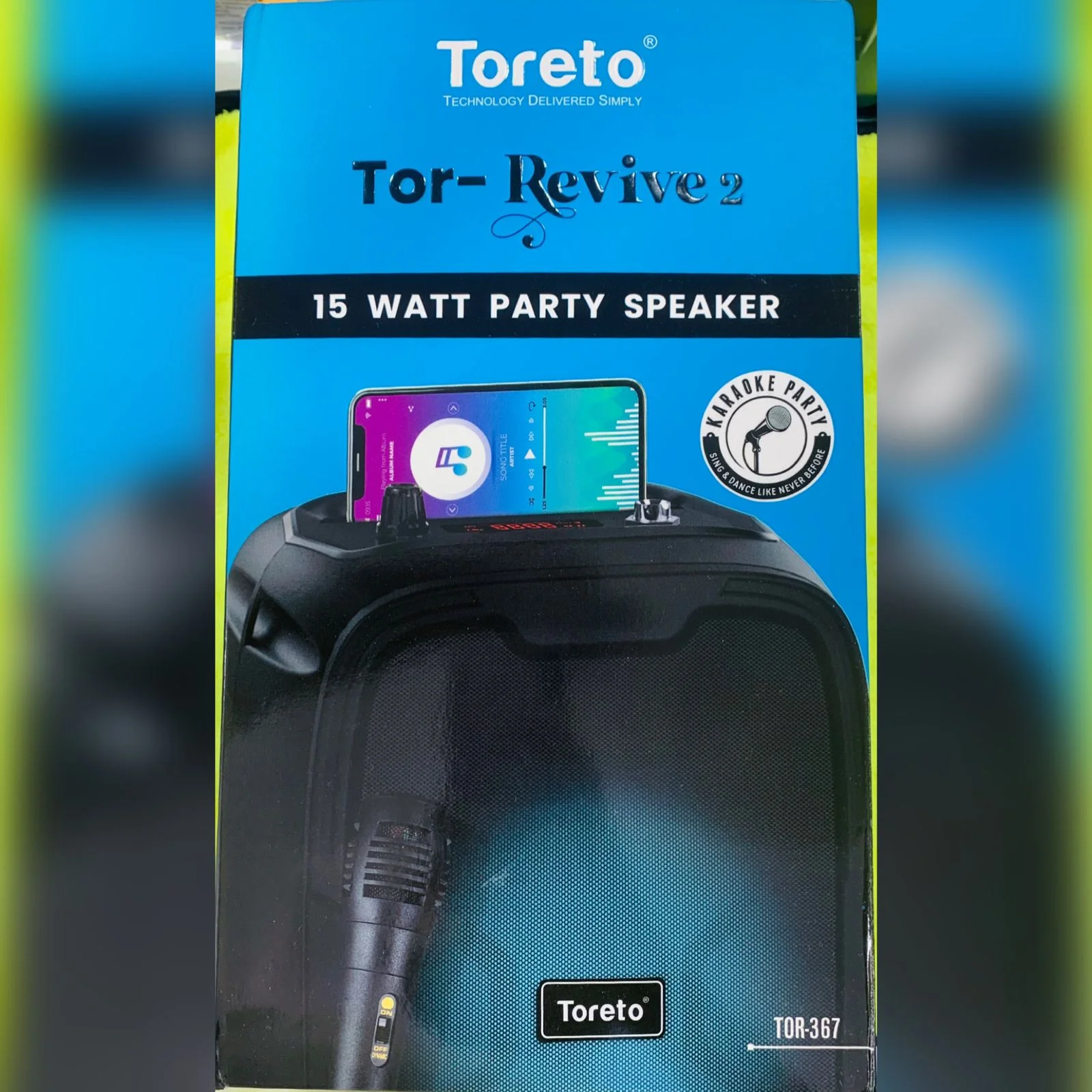 Toreto bluetooth speaker