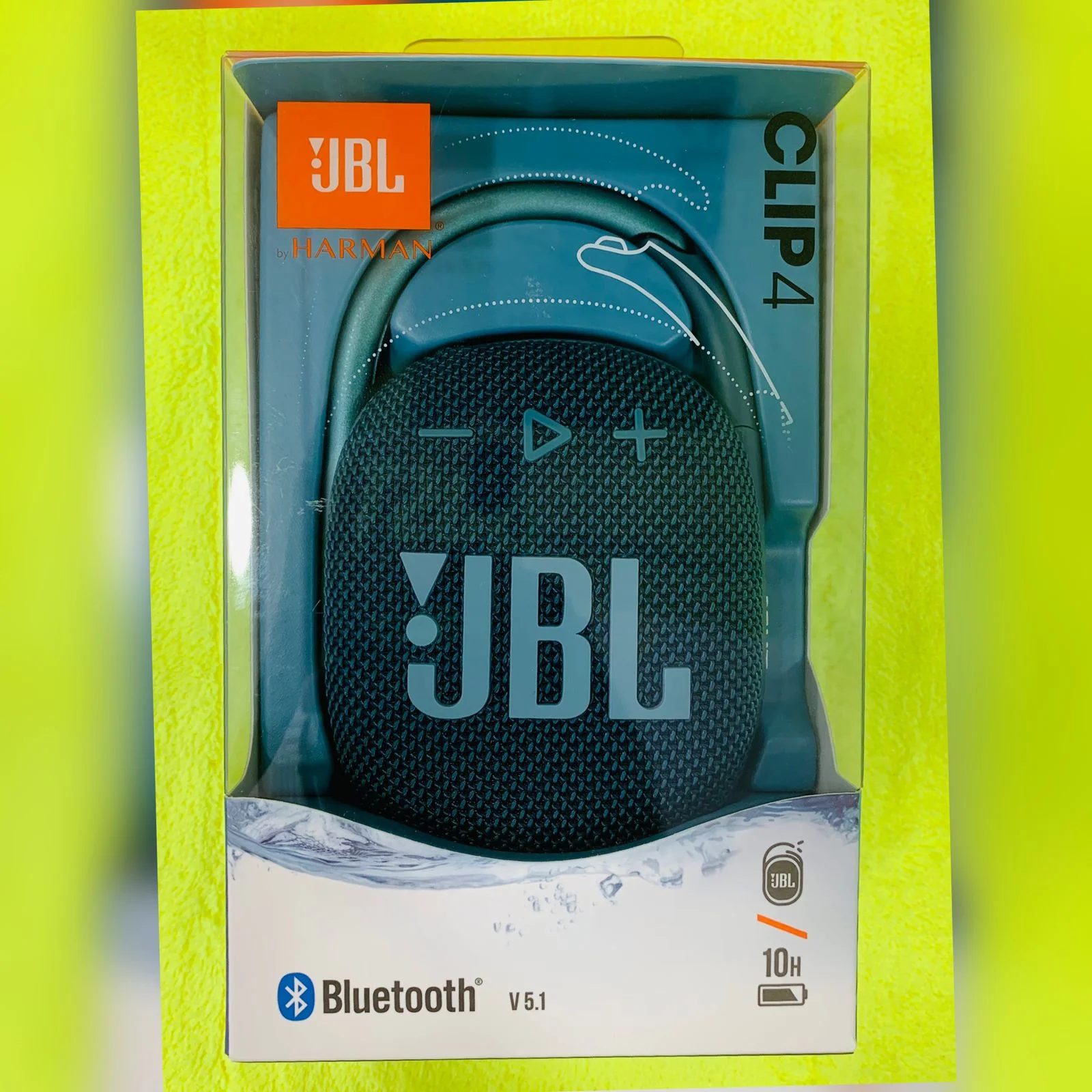 JBL Clip 4 Portable Bluetooth Speaker