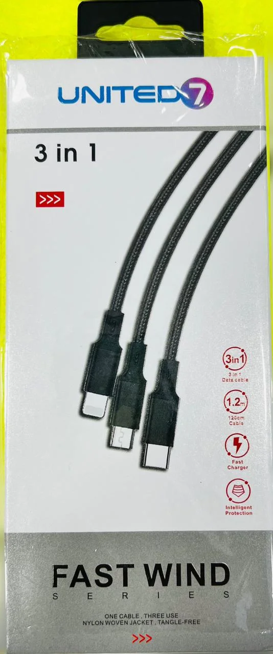 United7 3 in 1 cable