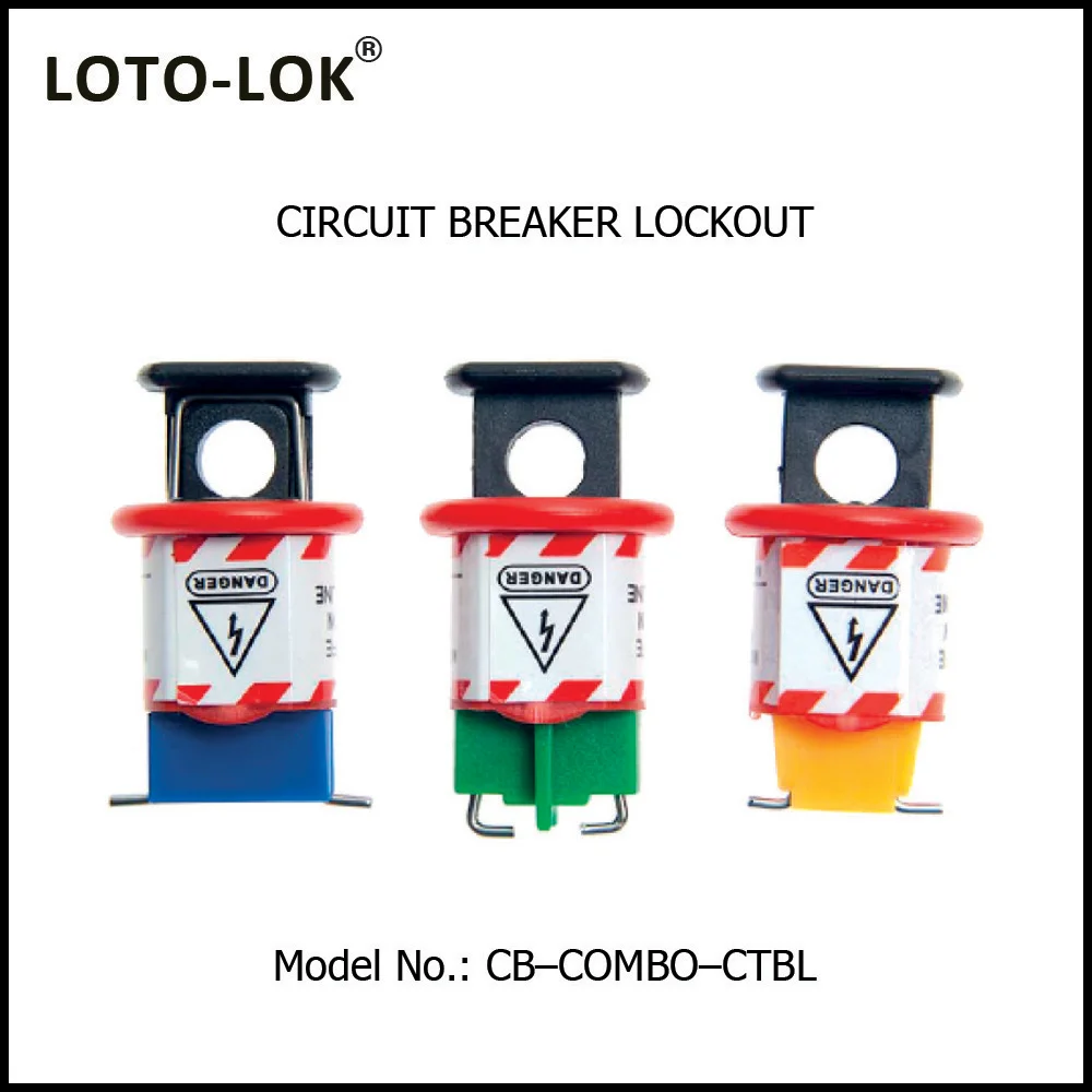 Circuit Breaker Locking Device Pin Combo (SET OF 3) for Miniature Circuit Breaker. 1 off PIN – IN, 1 off PIN – OUT & 1 off PIN – OUT – WIDE. Model No: CB–COMBO–CTBL