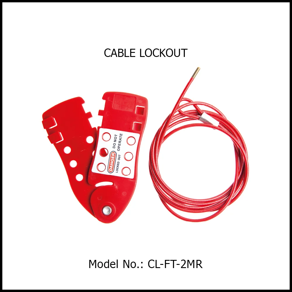 CABLE LOCKOUT - FISH Type. Model No: CL-FT-2MR