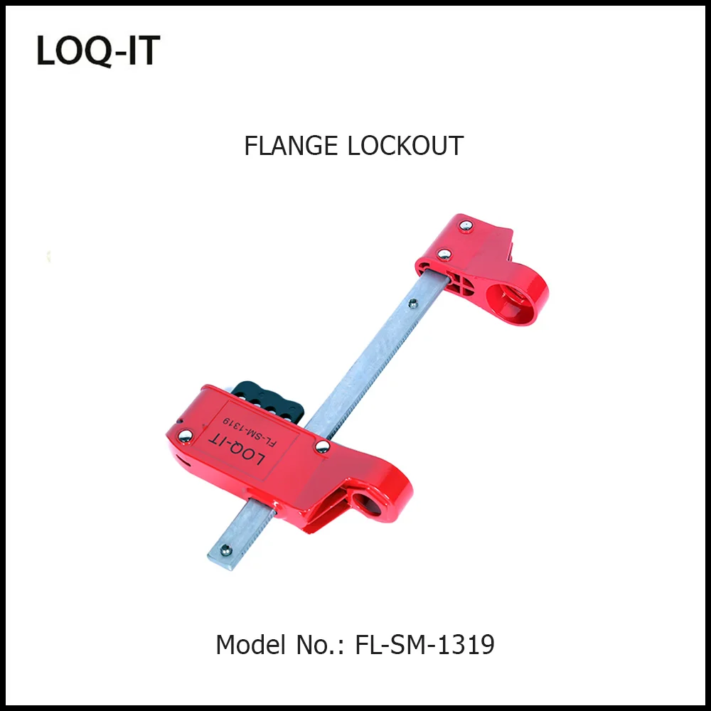 BLIND FLANGE LOCKOUT DEVICE. Size: SMALL. Model No: FL-SM-1929