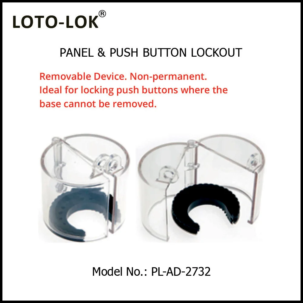 PANEL LOCKOUT - Push Buttons and Round Switch Knobs. Model No: PL-AD-2732