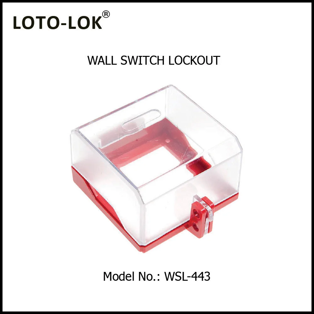 WALL SWITCH LOCKOUT. Model No: WSL-443