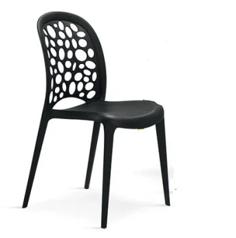 Four leg plastic chair Colors Black