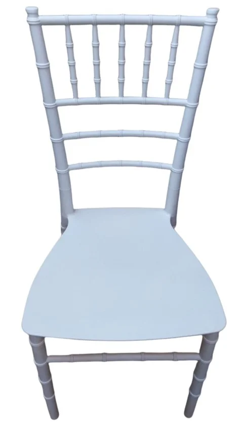 Four leg plastic chair Colors White