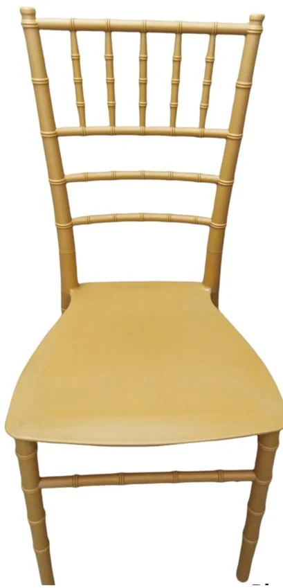 Four leg plastic chair Colors Gold