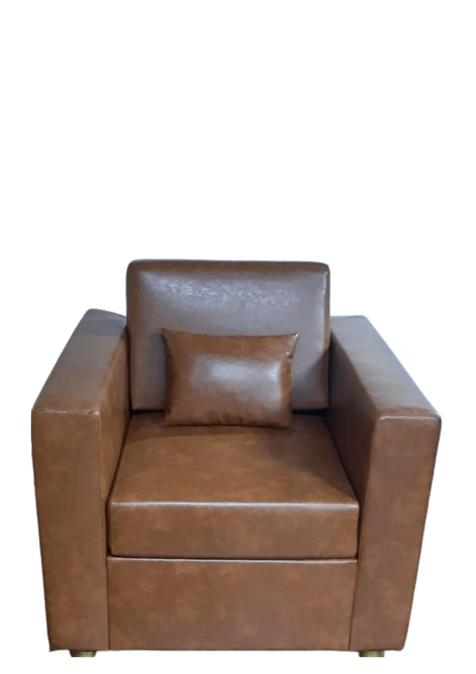 Leather Doctor Brown single seater sofa