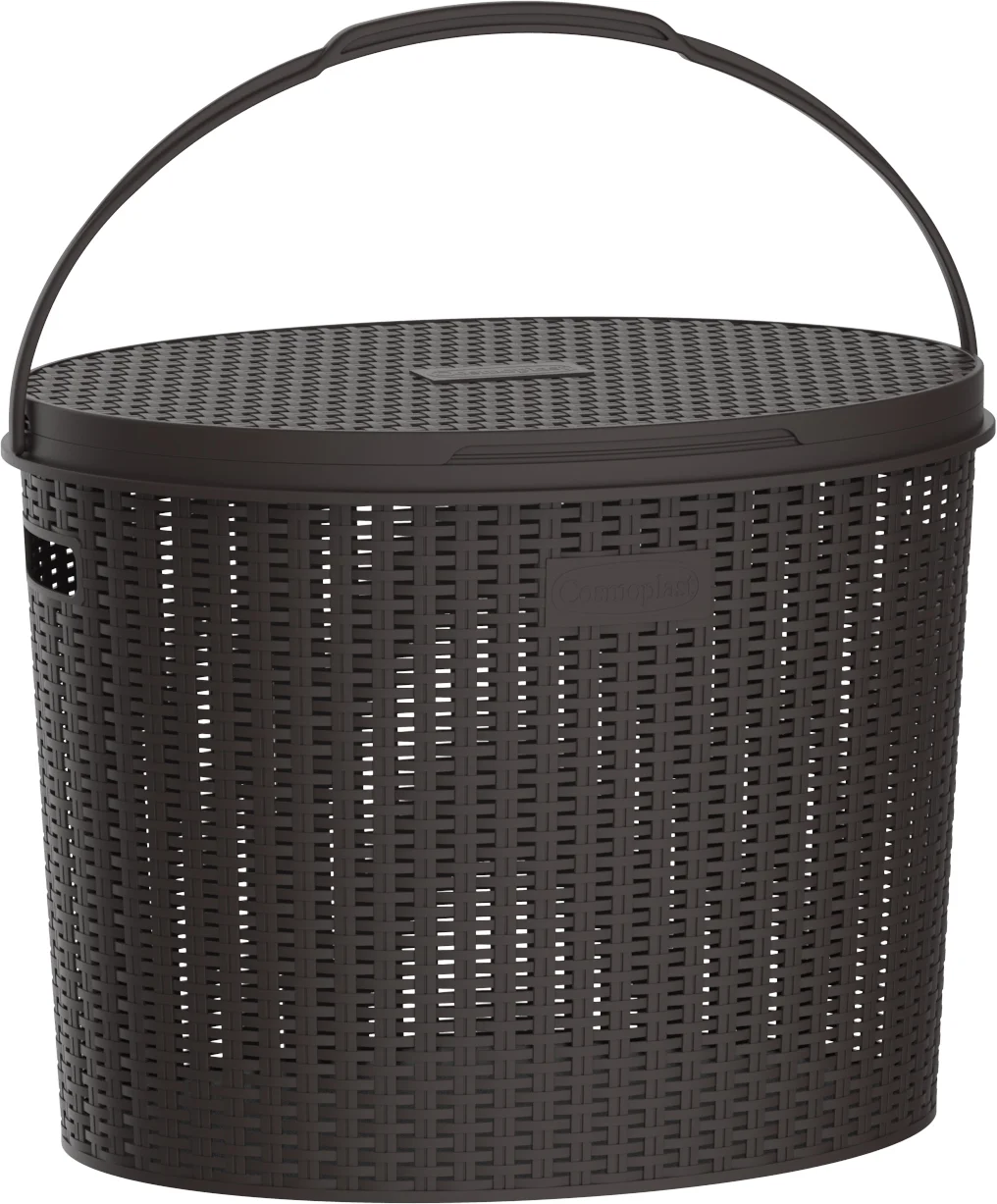 COSMOPLAST RATTAN PICNIC BASKET IFHHBK045