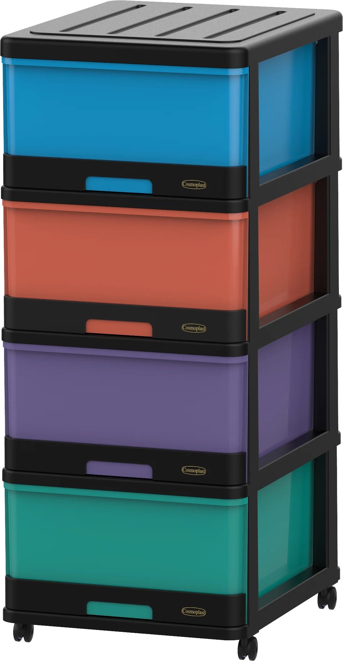 COSMOPLAST STORAGE CABINET-4 DRAWERS IFHHST376