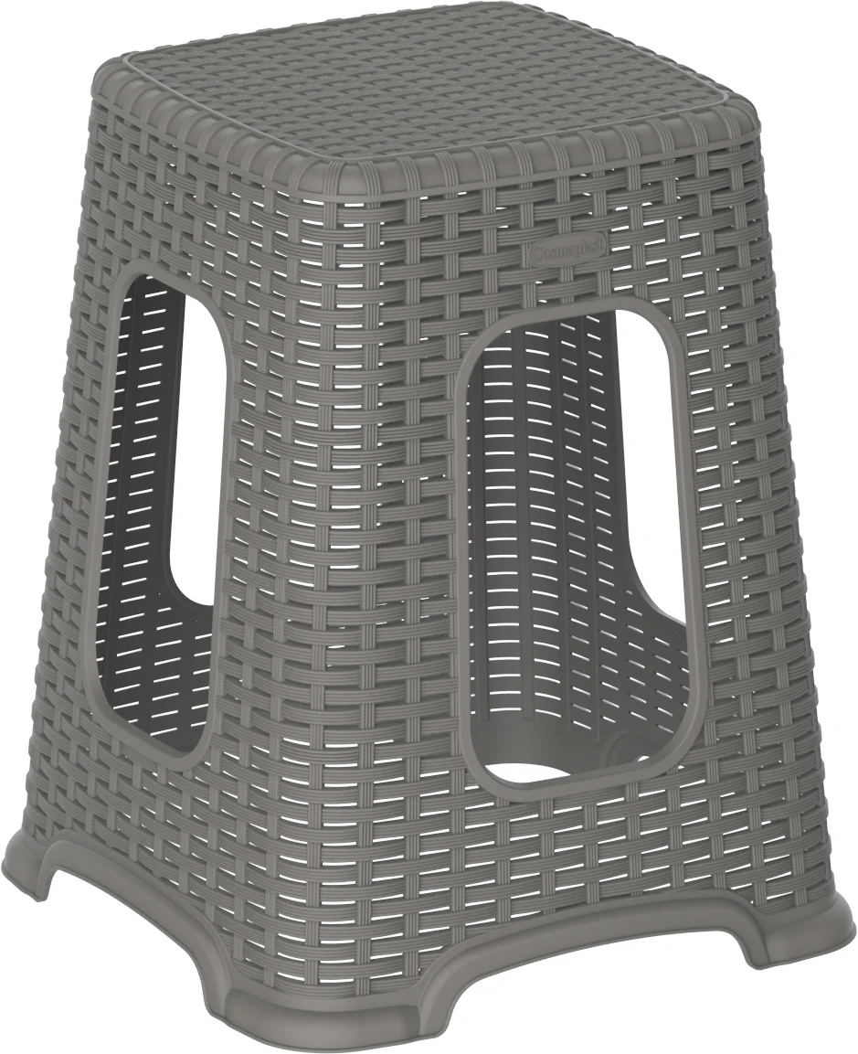 COSMOPLAST RATTAN HIGH STOOL IFHHXX327