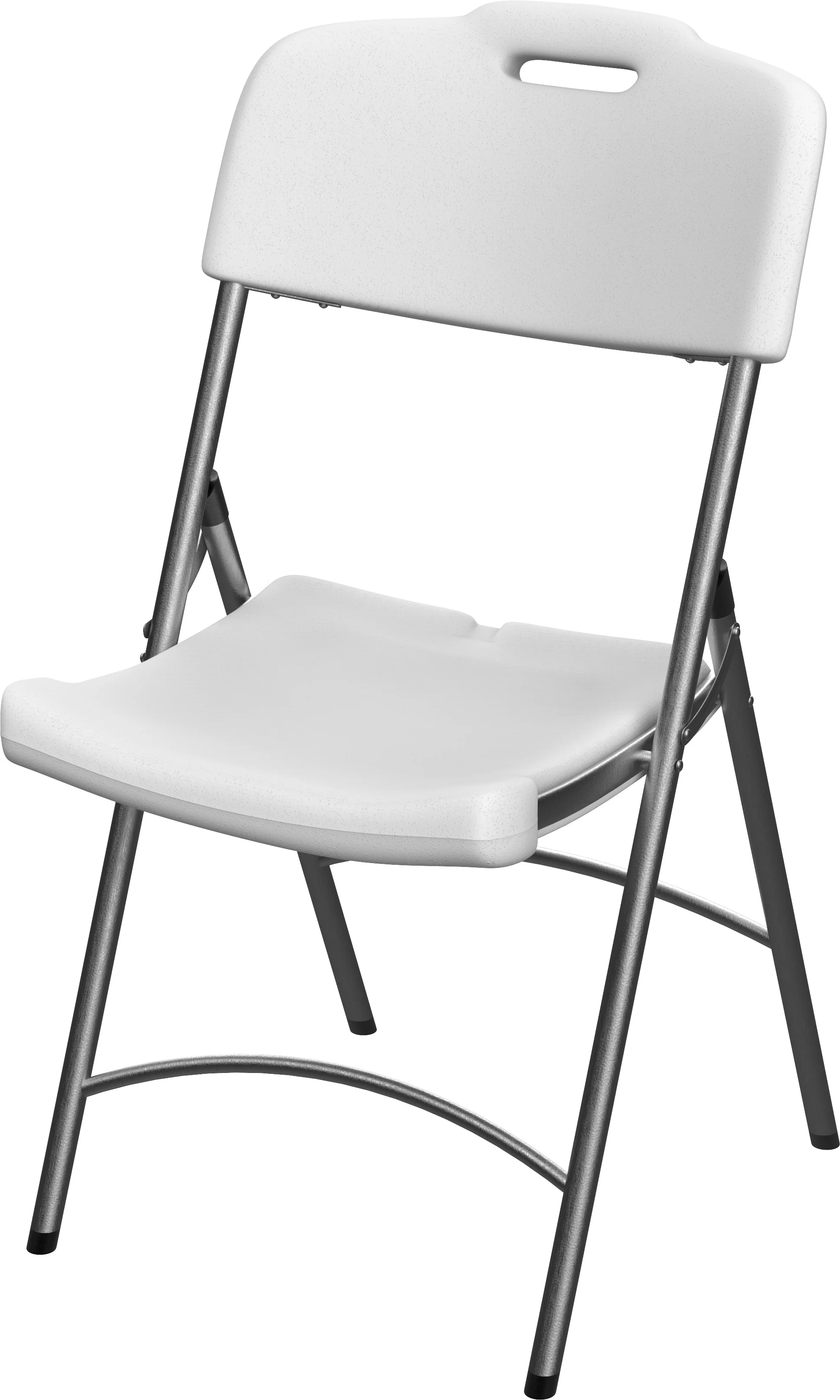 COSMOPLAST FOLDING CHAIR W/METAL LEG IPOFXX076