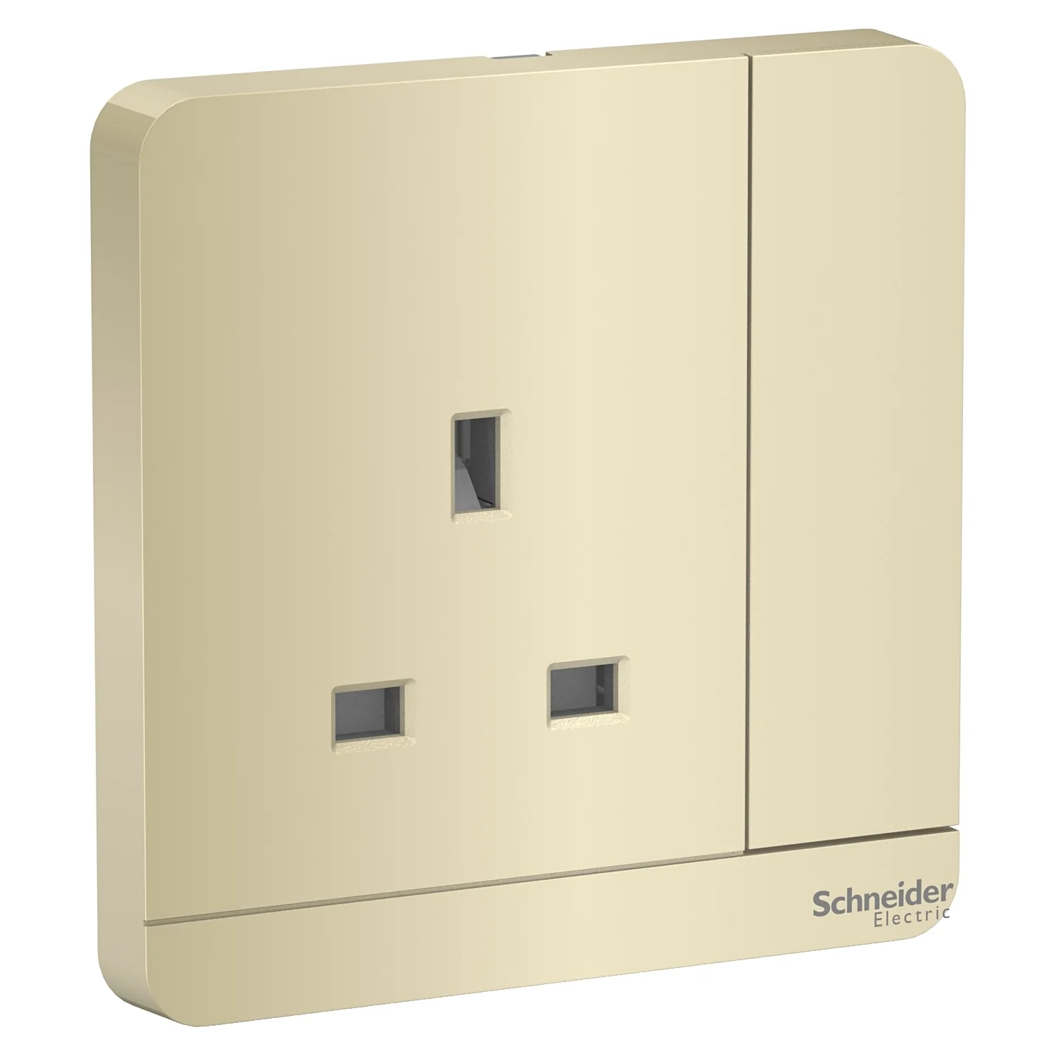 AvatarOn, switched socket, 3P, 13 A, 250 V, Wine Gold