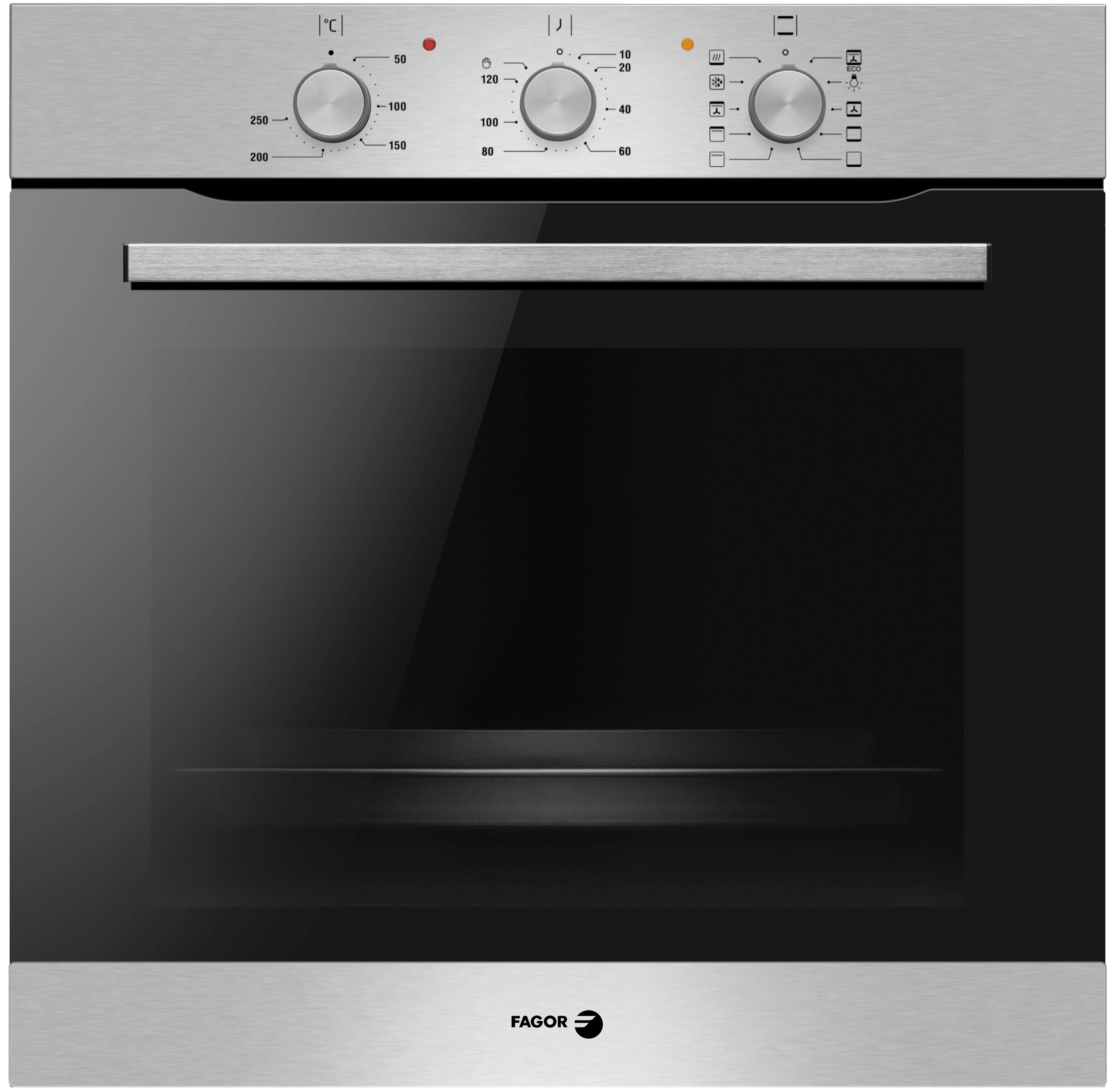 Fagor Built-in Oven OE-340X 77 Litre,9 oven functions