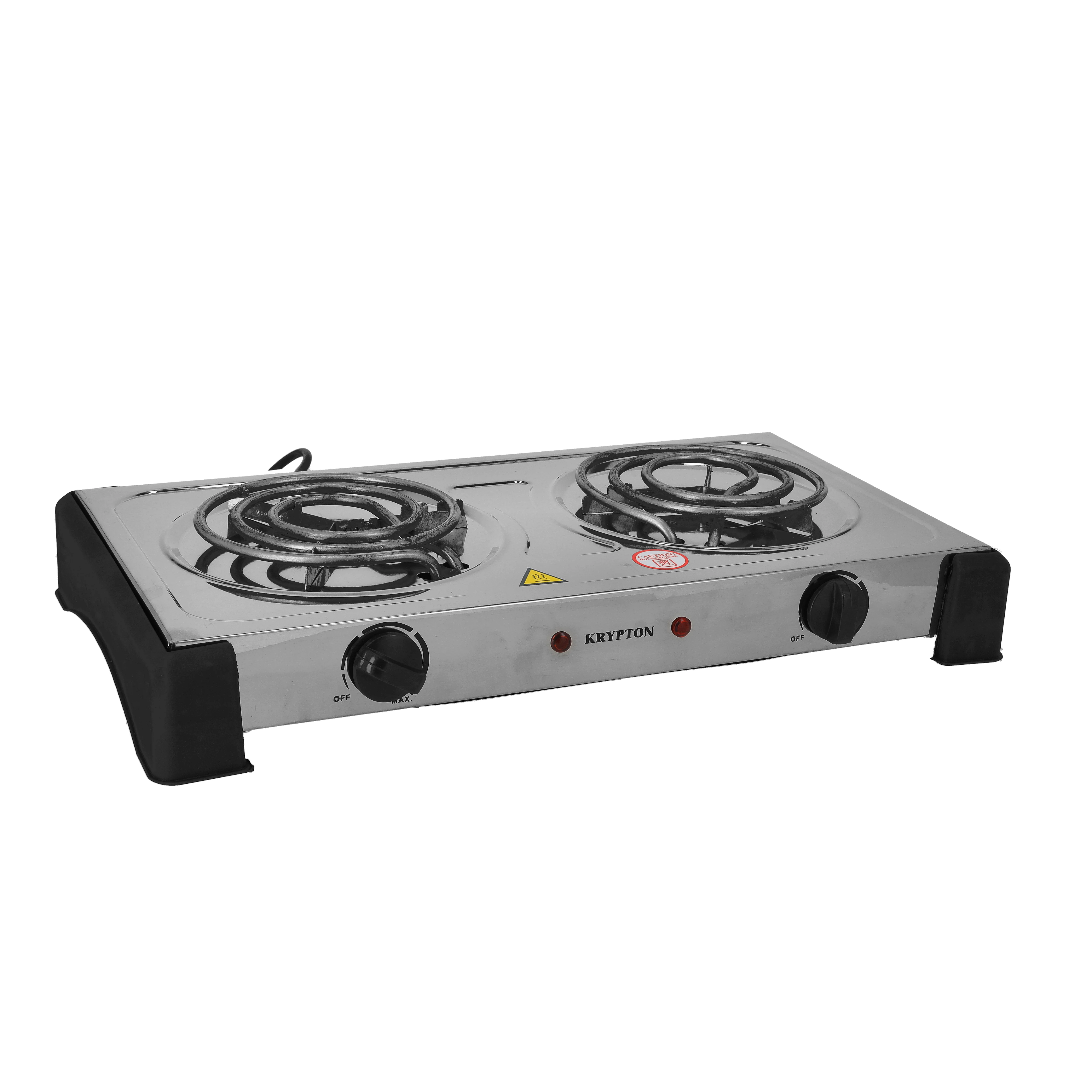 Geepas 1000W Single Hot Plate for Flexible & Precise Table Top Cooking -  Cast Iron Heating Plate (