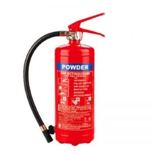 FireGuard 9kg Dry Chemical Powder Fire Extinguisher