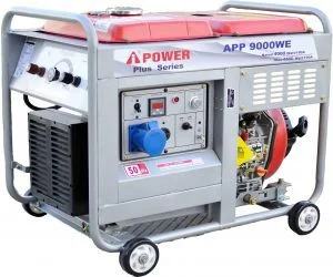 APP9000WE (50HZ/230V, 4.0-4.5KW 50-190A DIESEL WELDING GENERATOR)