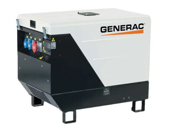 GENERAC GENERATOR GMP6000 6kVA 1PH YANMAR, DIESEL, ELECTRIC START, SOUNDPROOF