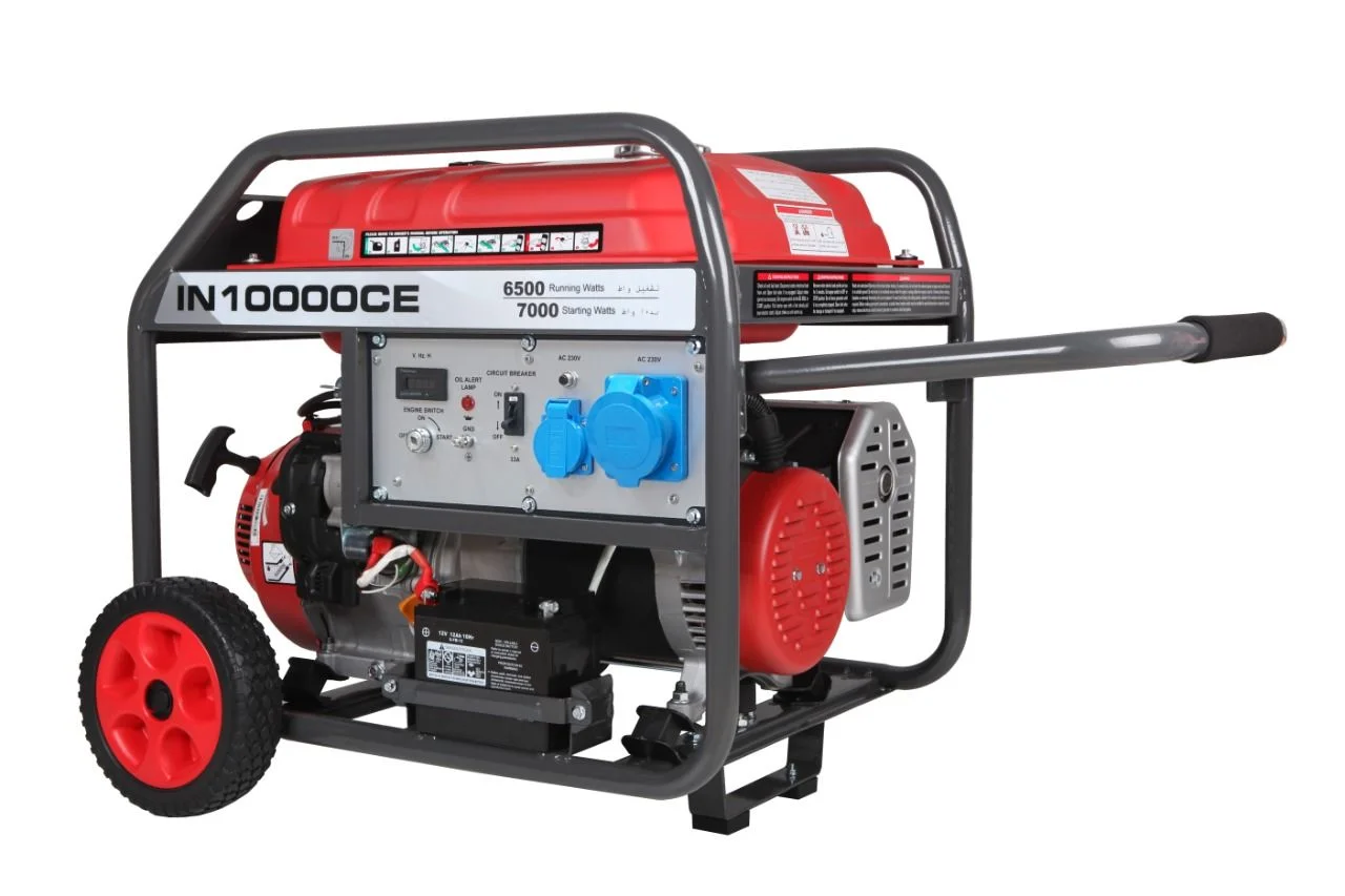 IN10000CE (50HZ/230V, 6.5 - 7.0KW KEY START, INFINITE SERIES GASOLINE GENERATOR)