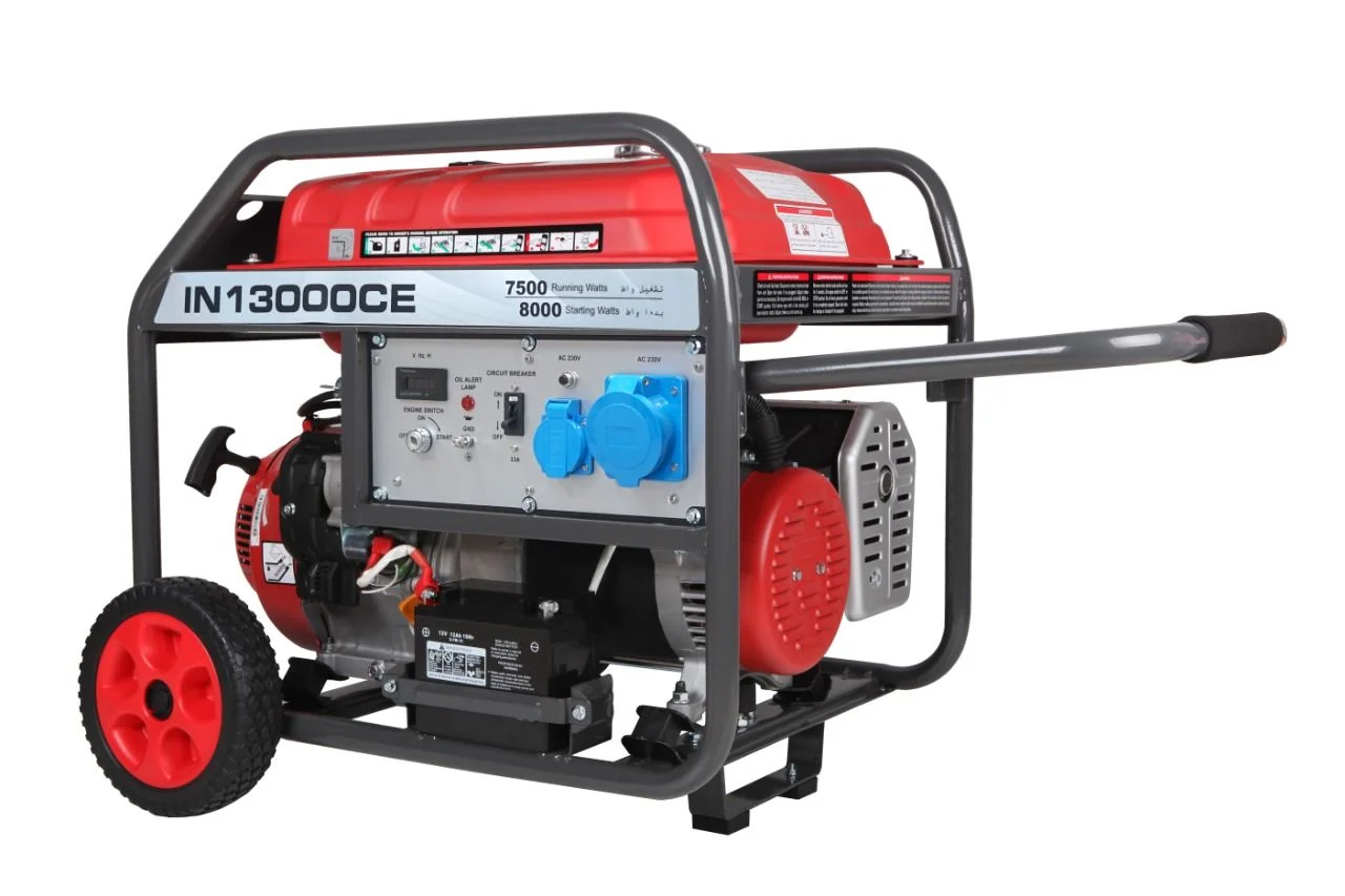 IN13000CE (50HZ/230V, 7.5 - 8.0KW KEY START, INFINITE SERIES GASOLINE GENERATOR)