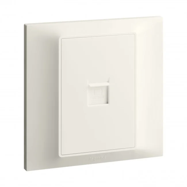 Data socket Belanko S - RJ45 category6 UTP - ivory