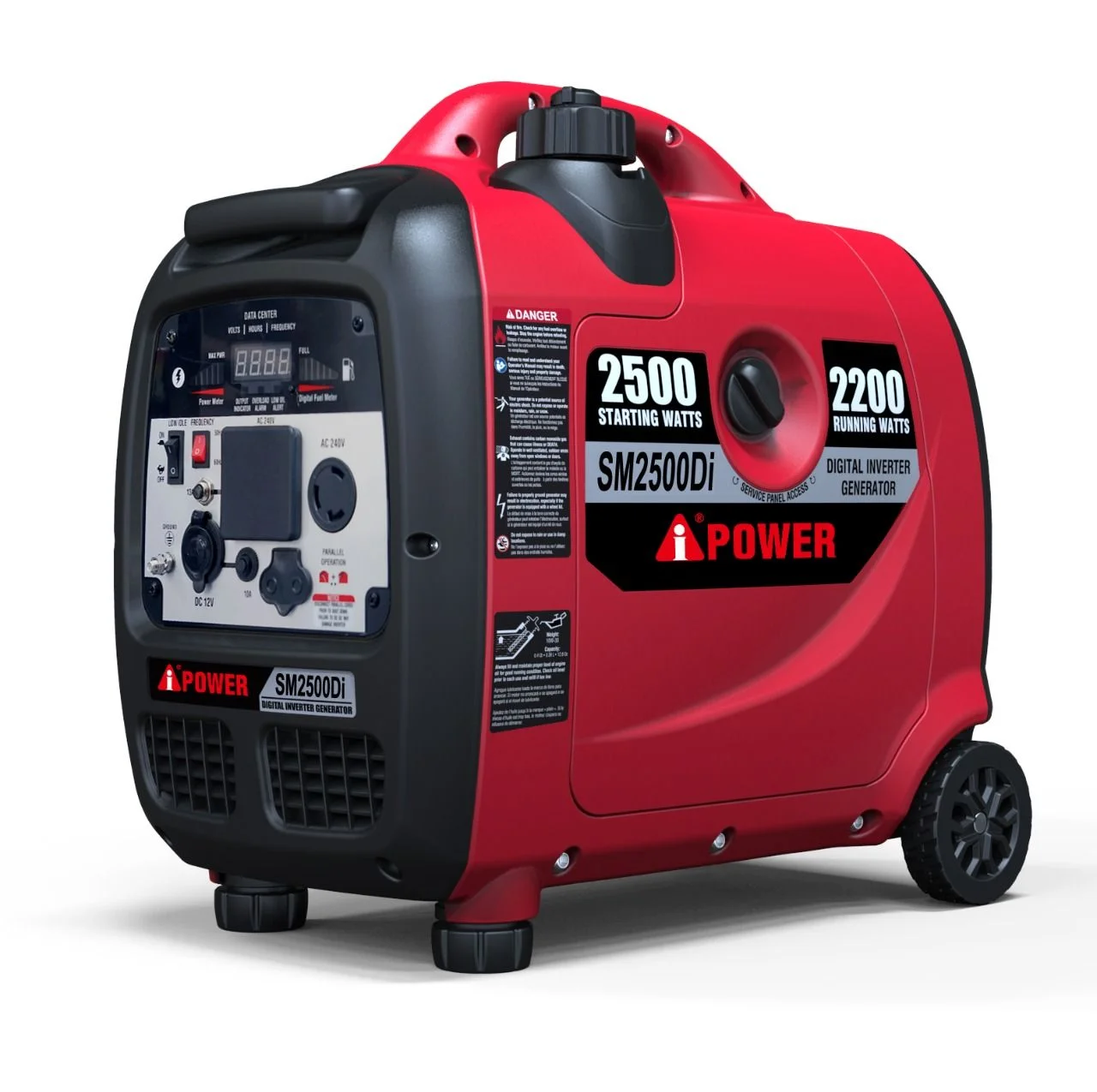 SM2500Di (50HZ/60HZ/240V,2.2-2.5KW, MANUAL START, SILENT INVERTER GENERATOR)