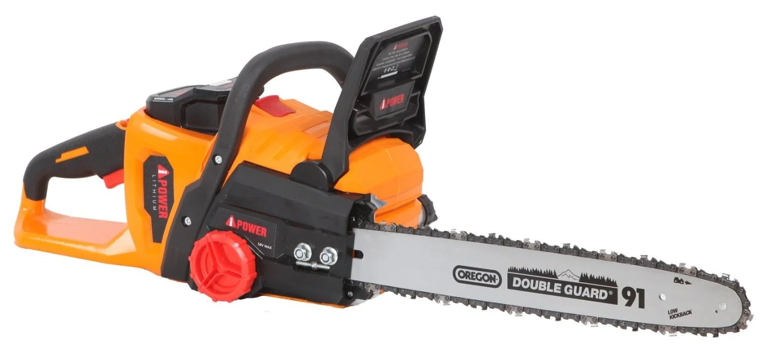 SUACS5616 (16"/19M/S, 58V/2.0KW, CORDLESS ELECTRIC CHAINSAW WITH 4AH BATTERY AND CHARGER)