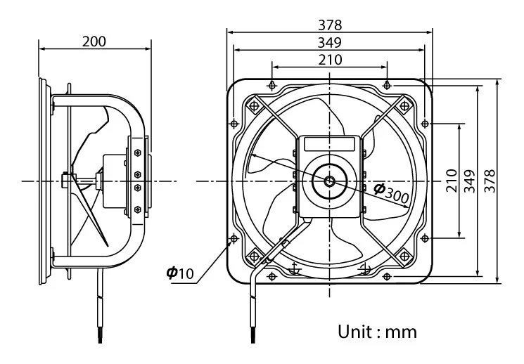 KDK 30GSE Ventilating Fan