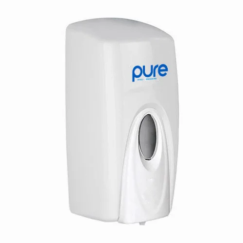 PURE ITAL HYGIENE 403215 Push Button Soap Dispenser " Manual, White