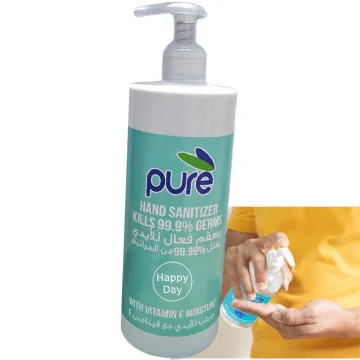 Pure 6291107499710 Hand Sanitizer Gel 500 ml. Pump