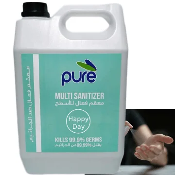 Pure 6291107499796 Multipurpose Concentrated Spray Sanitizer 5 ltrs.