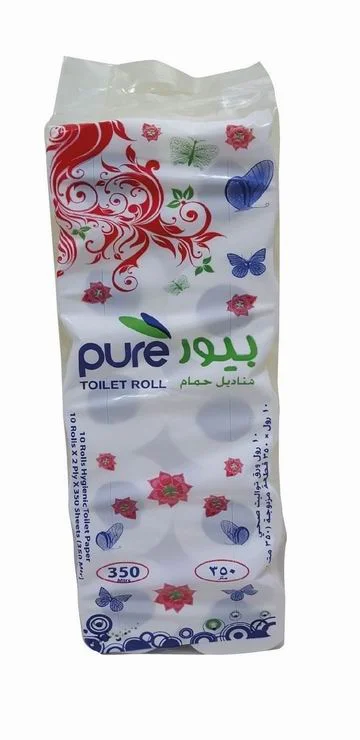 Pure Maxi roll Tissue 800grm 20 cm x 20 cm (Acceptable Variation Ratio "3%), 100% Virgin Paper Pulp