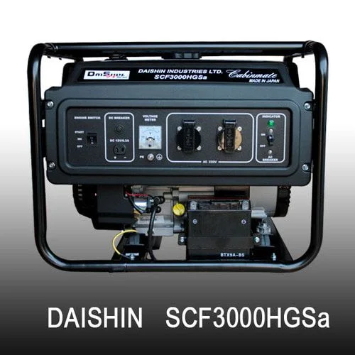 SCF3000HGSA DAISHIN GENERATORS 2.3 KVA PETROL ELECTRIC START